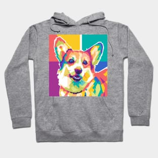 sweet and cute pop art dog Hoodie